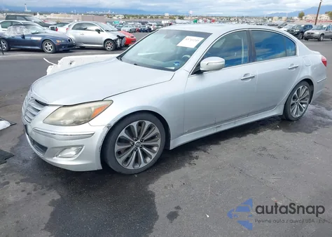 2013 Hyundai Genesis 5.0 R-Spec из США, поврежденный, VIN KMHGC4DH1DU219718